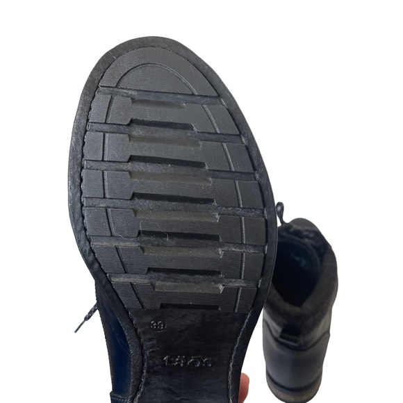 Taos CutieWomen’s Black Leather Hiking Gorpcore Size 8.5 - Picture 10 of 12